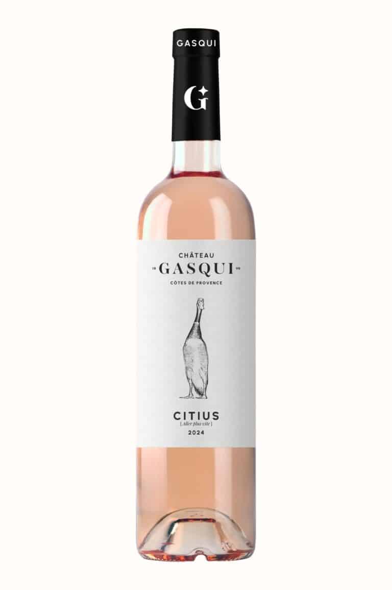 Bouteille de Citius rosé